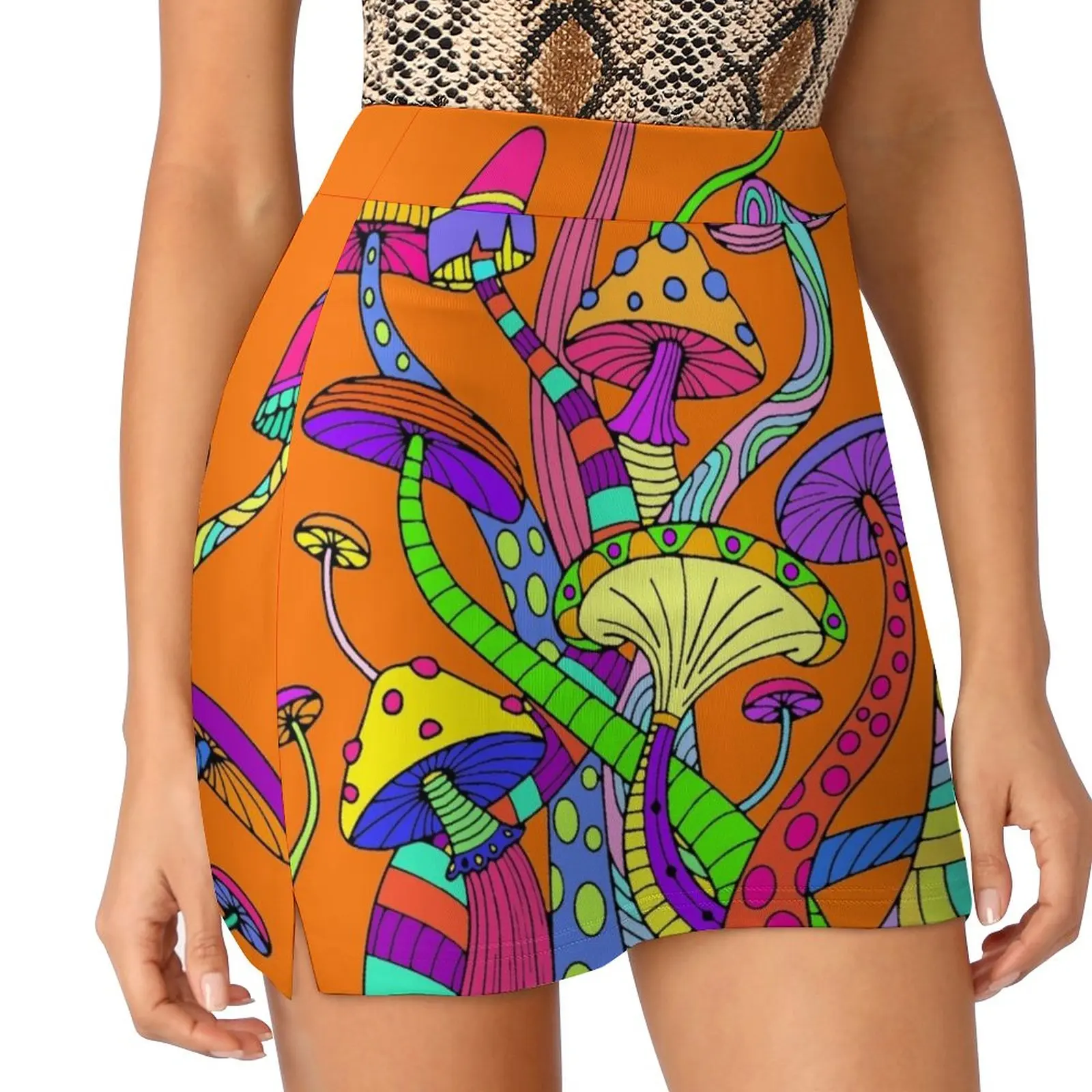 Colorful Funky Hippy Mushrooms Light Proof Trouser Skirt womens skirts korean ladies summer
Colorful Funky Hippy Mushrooms Light Proof Trouser Skirt womens skirts korean ladies summer