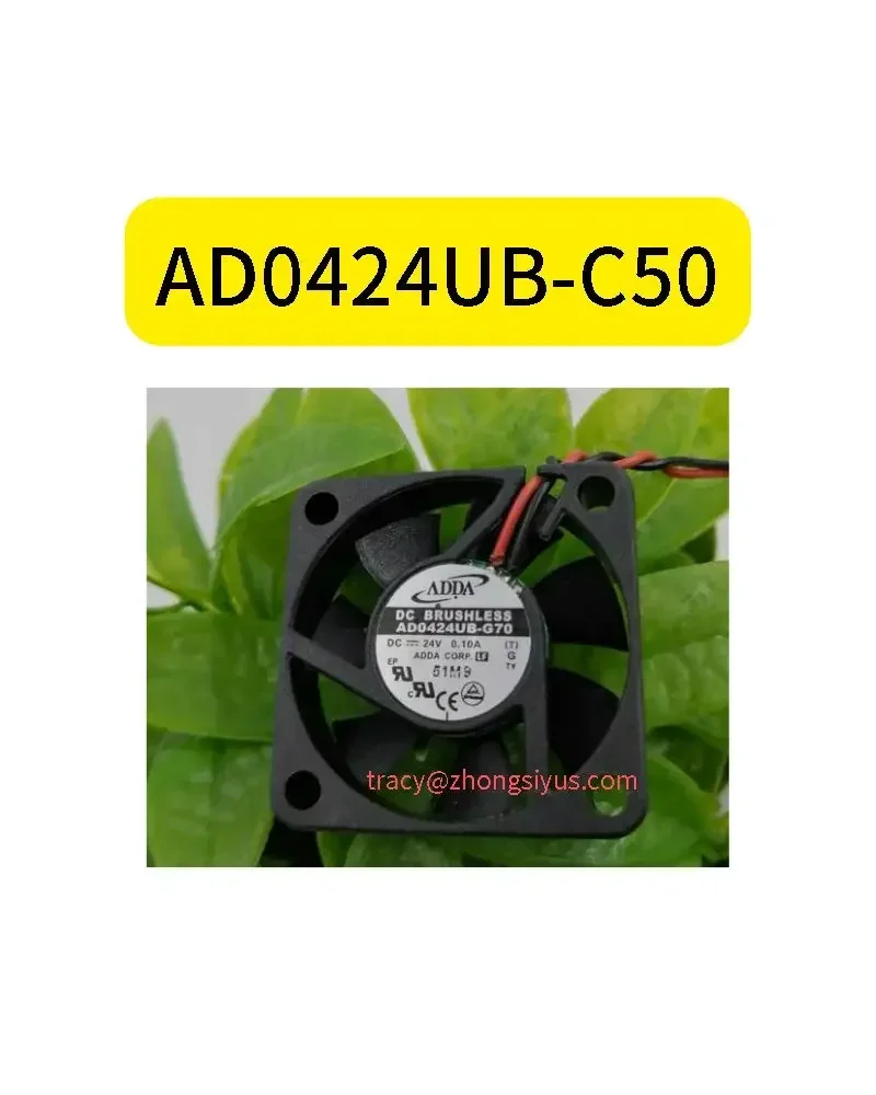 New AD0424UB-C50 24V 0.10A 2-wire 4020 4CM Inverter Cooling Fan
New AD0424UB-C50 24V 0.10A 2-wire 4020 4CM Inverter Cooling Fan