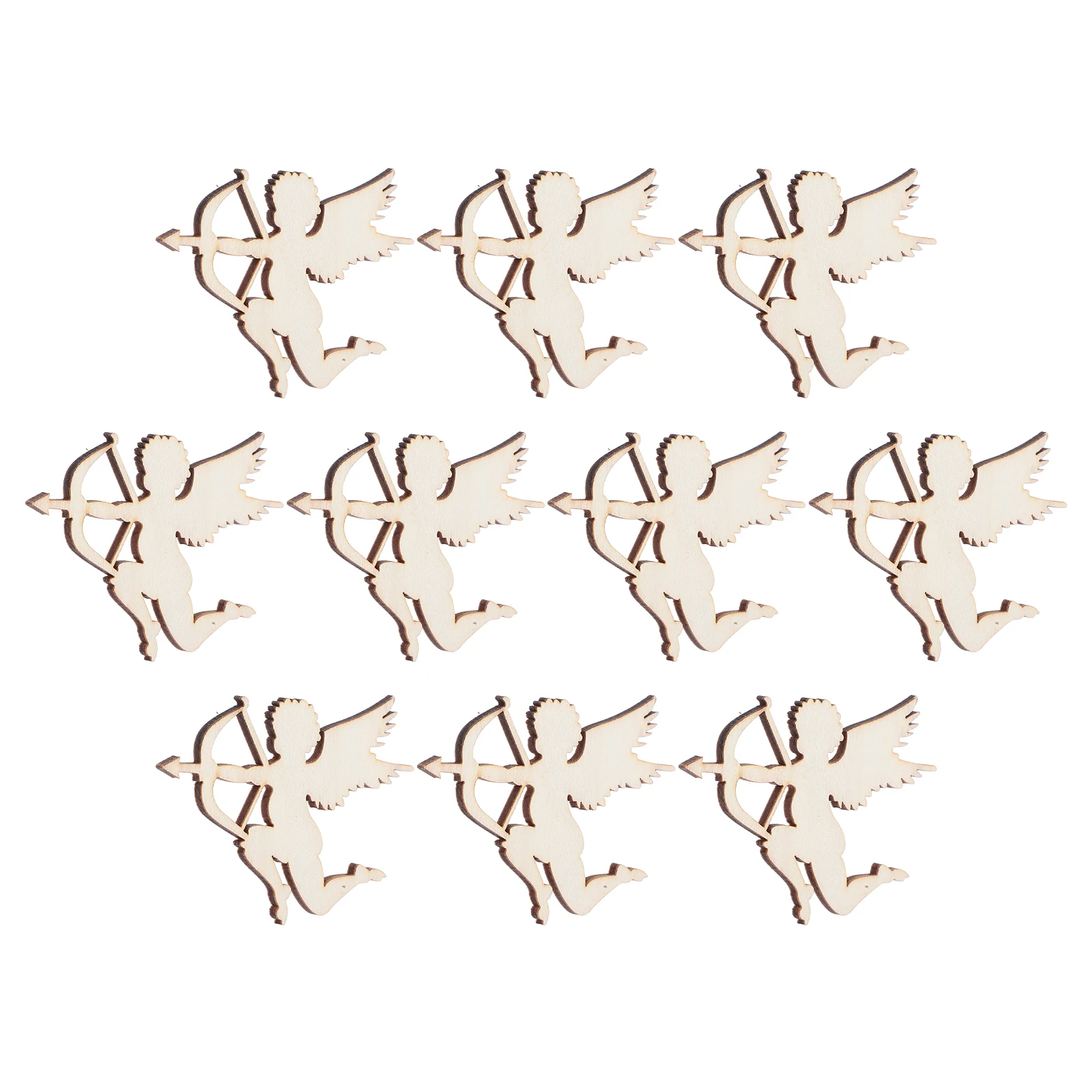 10 Pcs Wood Chip Decorations Unfinished Wooden Ornaments Craft Cutouts Durable Safe Party DIY Handcraft Sewing Supplies
10 Pcs Wood Chip Decorations Unfinished Wooden Ornaments Craft Cutouts Durable Safe Party DIY Handcraft Sewing Supplies