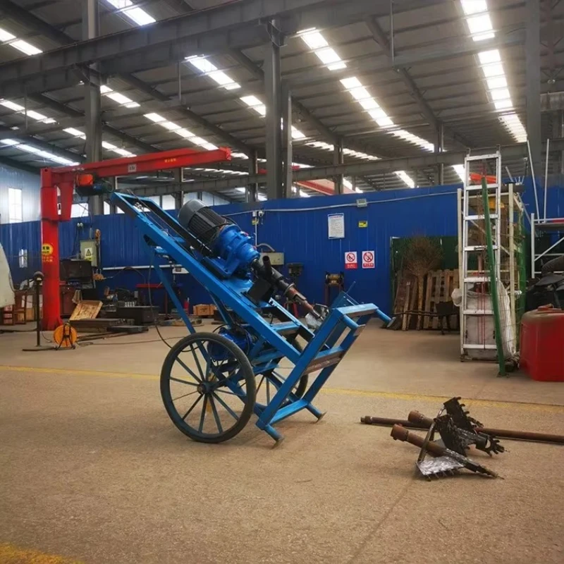 Farm-specific! 100-meter small water well rotary drilling rig, with its own pump + engine, easy well drilling and irrigation
Farm-specific! 100-meter small water well rotary drilling rig, with its own pump + engine, easy well drilling and irrigation