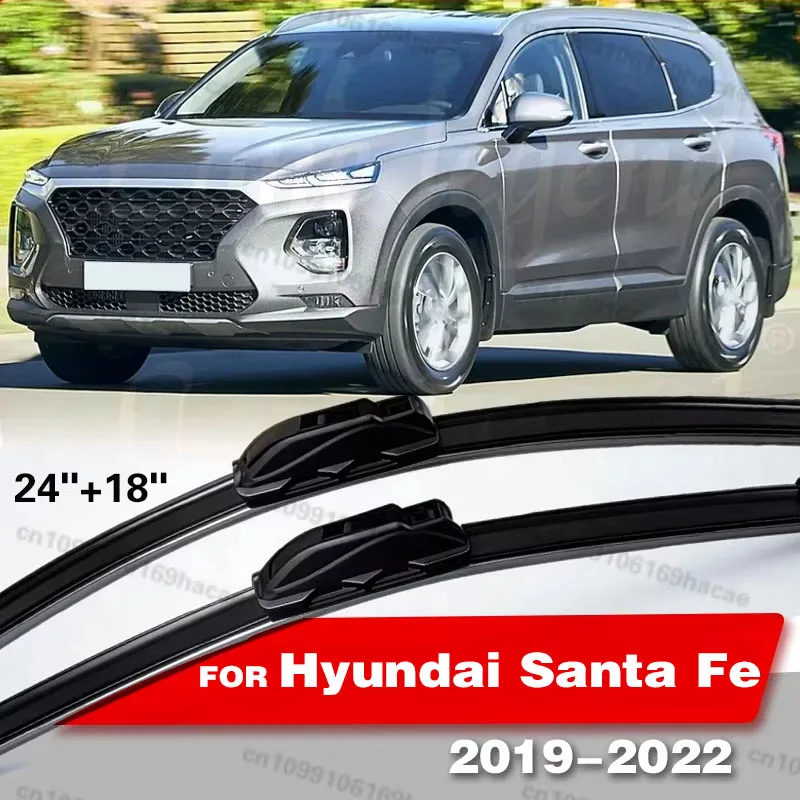 For Hyundai Santa Fe 2019 - 2022 TM Front Windshield Wiper Blade Windscreen Brushes J U Hook Arm Accessories 2020 2021
For Hyundai Santa Fe 2019 - 2022 TM Front Windshield Wiper Blade Windscreen Brushes J U Hook Arm Accessories 2020 2021