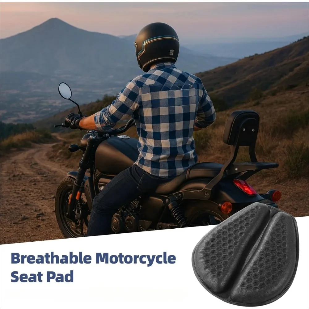 Honeycomb Gel Motorcycle Seat Cushion Universal Foldable Breathable Seat Cover Pad Shockproof Comfort Mat For Motorcycle
Honeycomb Gel Motorcycle Seat Cushion Universal Foldable Breathable Seat Cover Pad Shockproof Comfort Mat For Motorcycle