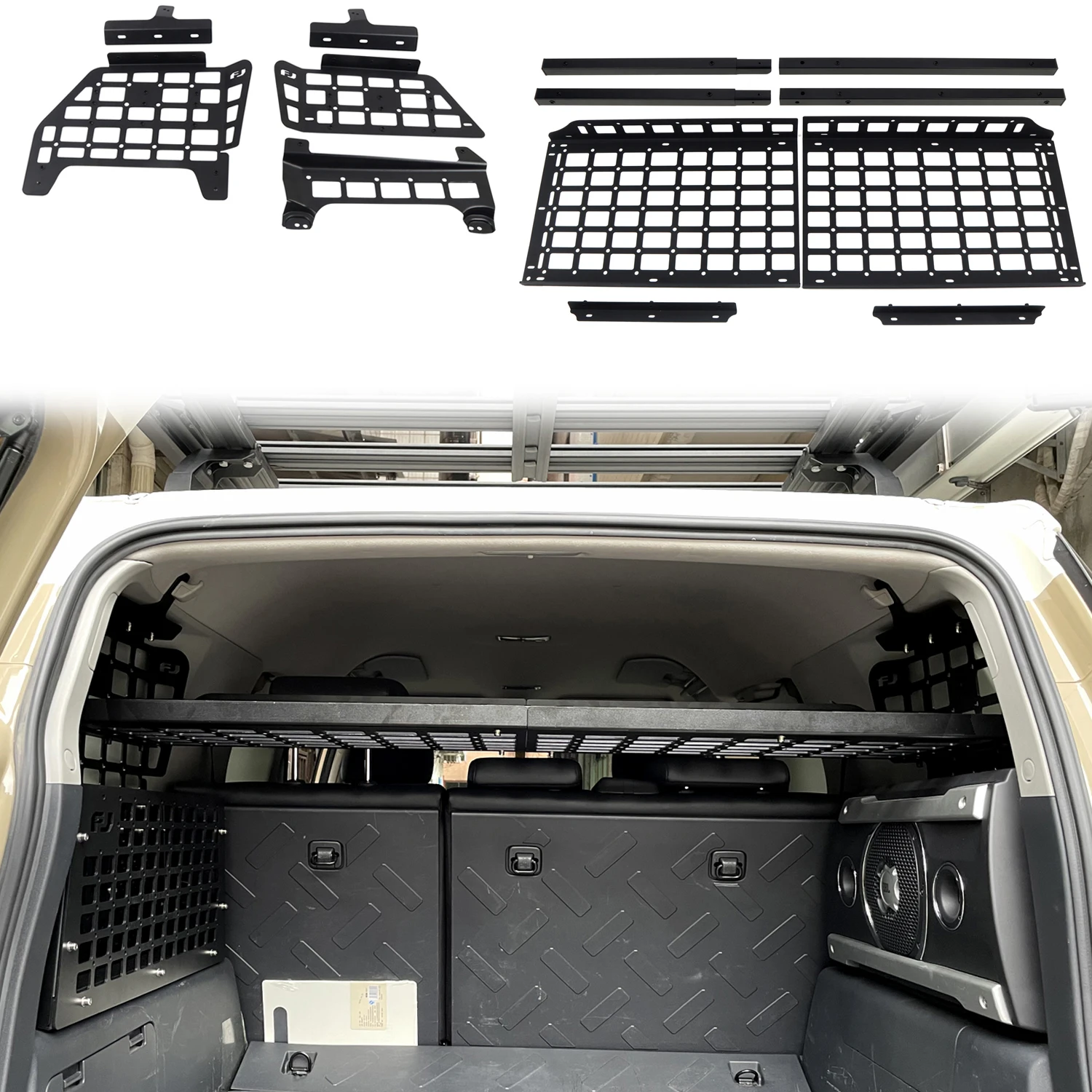 For Toyota FJ Cruiser 2007-2024 Car Interior Luggage Carrier Storage Panel Trunk Shelf Hanging Boards Organizer Kit A Set
For Toyota FJ Cruiser 2007-2024 Car Interior Luggage Carrier Storage Panel Trunk Shelf Hanging Boards Organizer Kit A Set