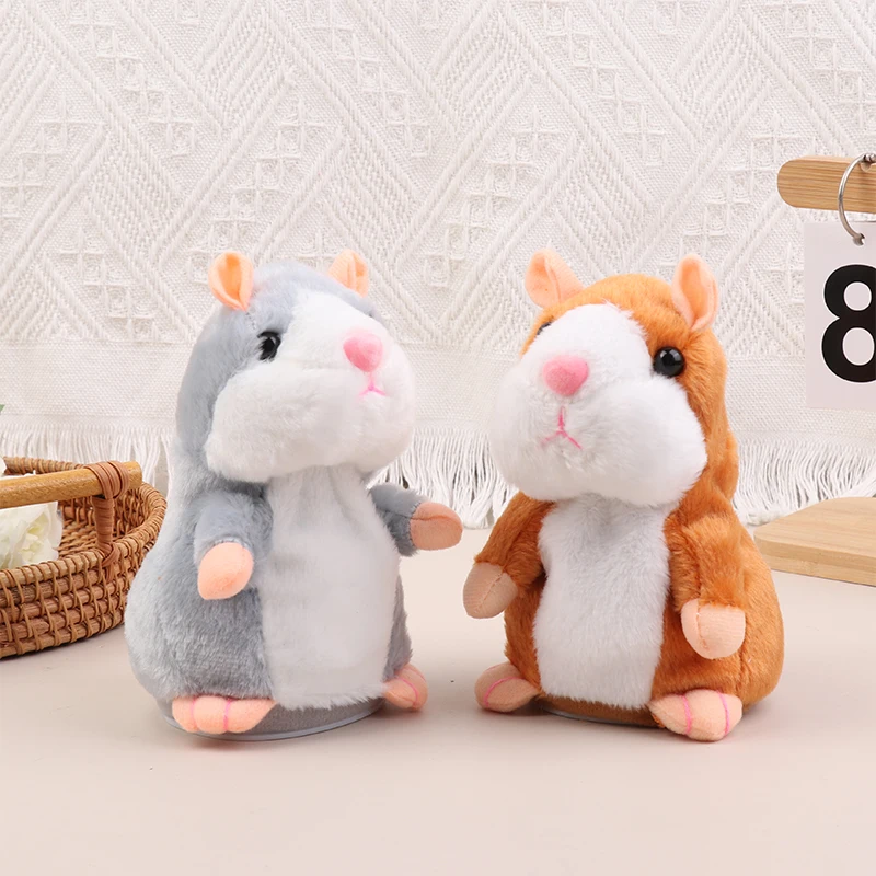Kawaii Electric Talking Hamster Plush Toy Learn To Imitate Talking Nod Plush Doll Toy Interactive Plush Hamster Toy Baby Gifts 
Kawaii Electric Talking Hamster Plush Toy Learn To Imitate Talking Nod Plush Doll Toy Interactive Plush Hamster Toy Baby Gifts