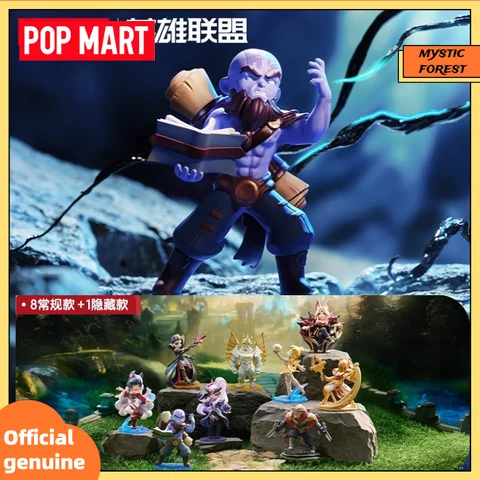 POP MAR League Of Legends Figure Midlane Icons Series Blind Box Toy Ornament Decoration Mystery Box Gamers Collect Model Gift