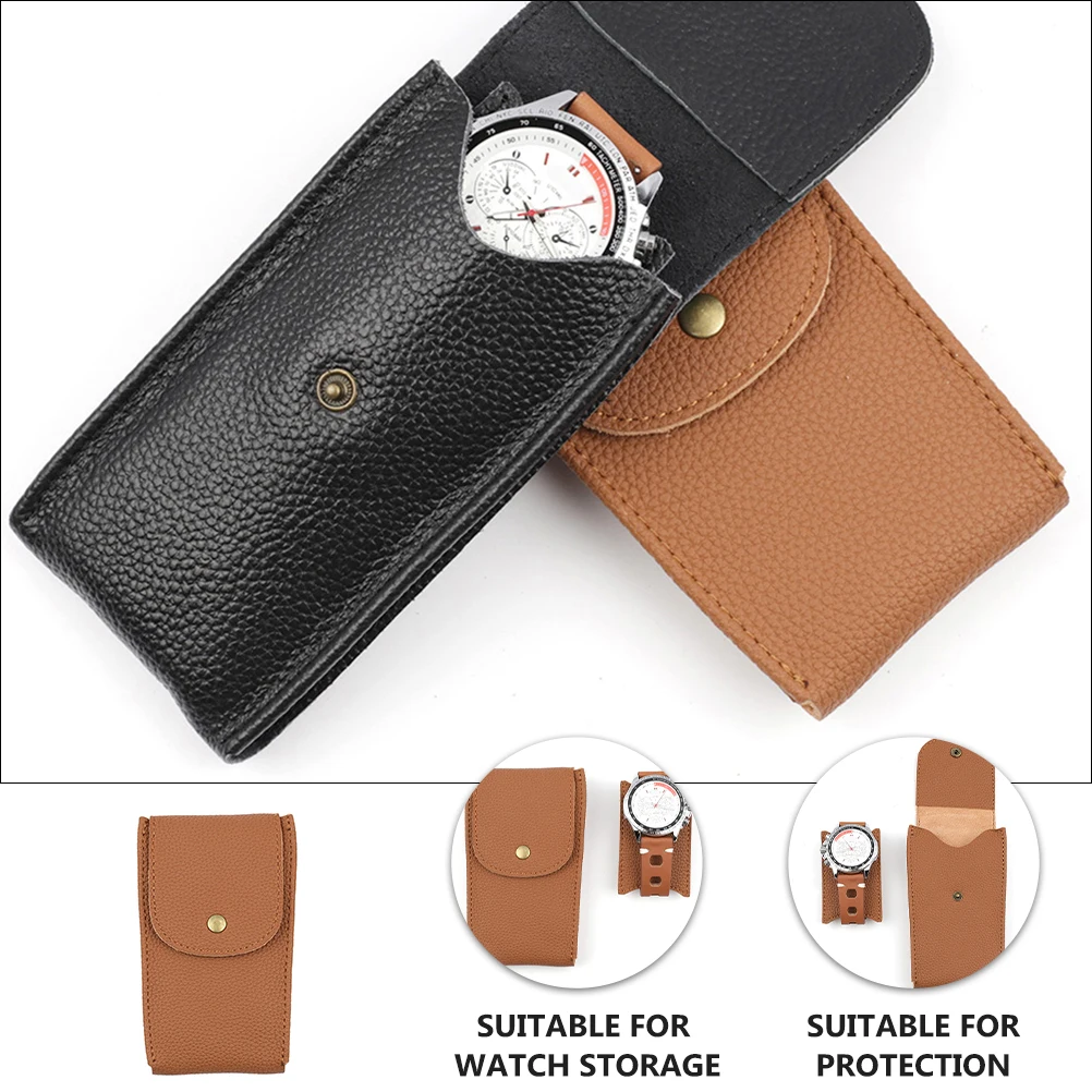 Watch Pouch Premium Brown Portable Bag Dust Proof Scratch Resistant Travel ganizer Storage Container Gift
Watch Pouch Premium Brown Portable Bag Dust Proof Scratch Resistant Travel ganizer Storage Container Gift