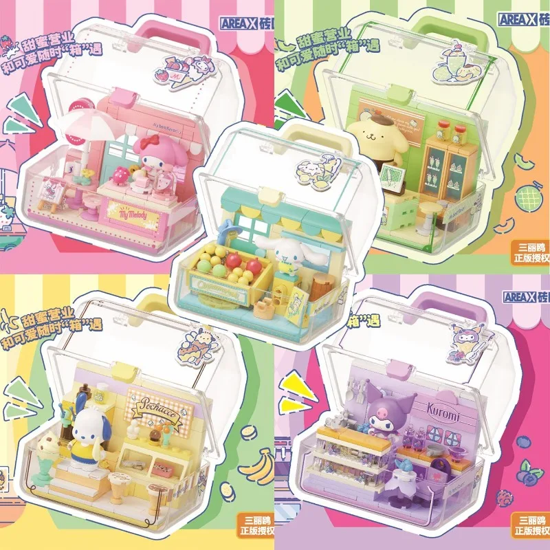 AREAX Sanrio Fruit Shop Owner Series Building Block Blind Box Cute Anime Figure Collectible Model Mystery Toy Decorations Gift
AREAX Sanrio Fruit Shop Owner Series Building Block Blind Box Cute Anime Figure Collectible Model Mystery Toy Decorations Gift