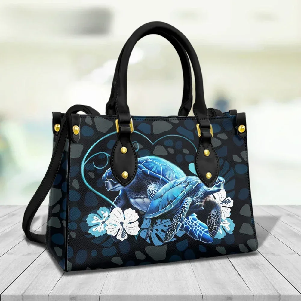 Turtle Hibiscus Brand Designer Cross Body Bags for Women Commuting Leather Female Handbags Fashion Top-handle Totes Bolsa Femme
Turtle Hibiscus Brand Designer Cross Body Bags for Women Commuting Leather Female Handbags Fashion Top-handle Totes Bolsa Femme