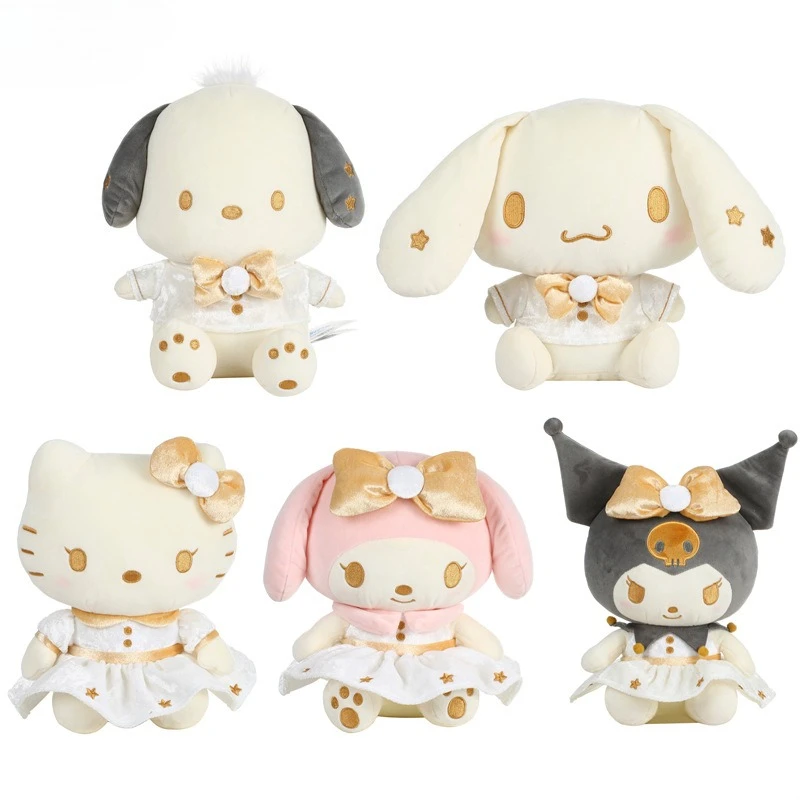23 см Sanrio Hello Kitty Kuromi Melody Cinnamoroll набор серии плюшевая милая детская игрушка с героями мультфильмов, мягкая и удобная кукла в подарок
23 см Sanrio Hello Kitty Kuromi Melody Cinnamoroll набор серии плюшевая милая детская игрушка с героями мультфильмов, мягкая и удобная кукла в подарок