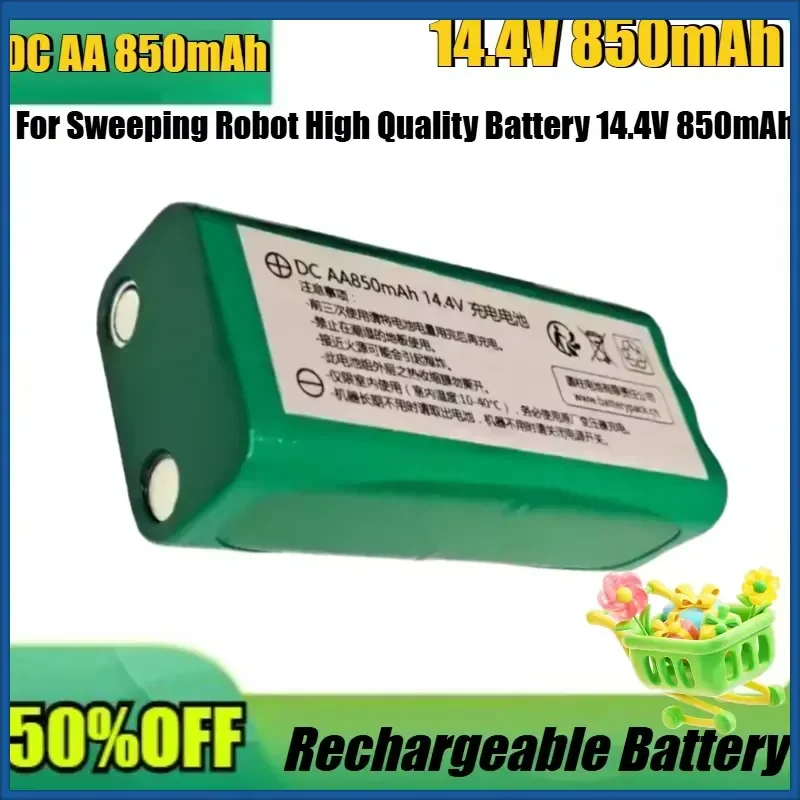 New DC 14.4V 850mAh Rechargeable Battery Pack for Sweeping Robot High Quality Battery 14.4V 850mAh
New DC 14.4V 850mAh Rechargeable Battery Pack for Sweeping Robot High Quality Battery 14.4V 850mAh