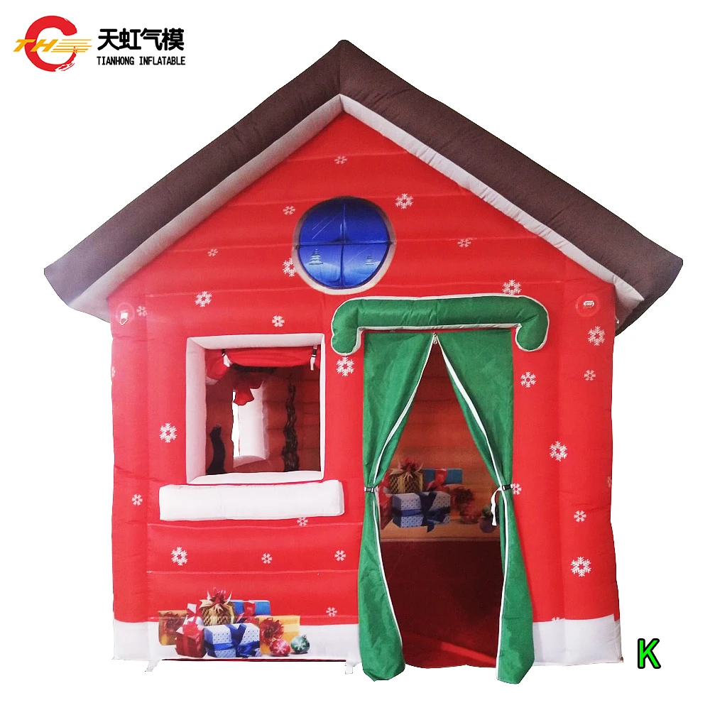 4x3x3mH Customized Inflatable Christmas House Portable Santa Grotto Inflatable Santa House for Sale
4x3x3mH Customized Inflatable Christmas House Portable Santa Grotto Inflatable Santa House for Sale