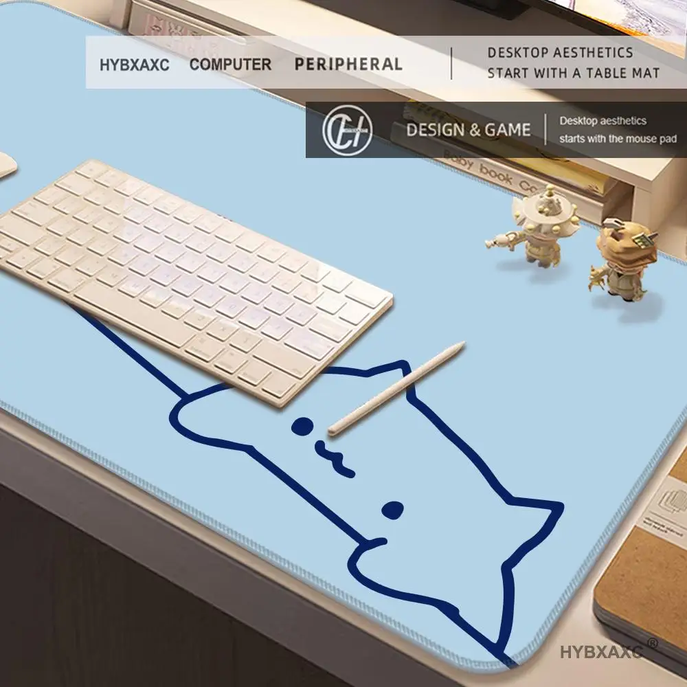 White Deskmat Black Cat Kawaii Mouse Pad Minimalistic Gaming Laptop Large Mousepad Anime Office Carpet Gamer Keyboard Mouse Mats
White Deskmat Black Cat Kawaii Mouse Pad Minimalistic Gaming Laptop Large Mousepad Anime Office Carpet Gamer Keyboard Mouse Mats