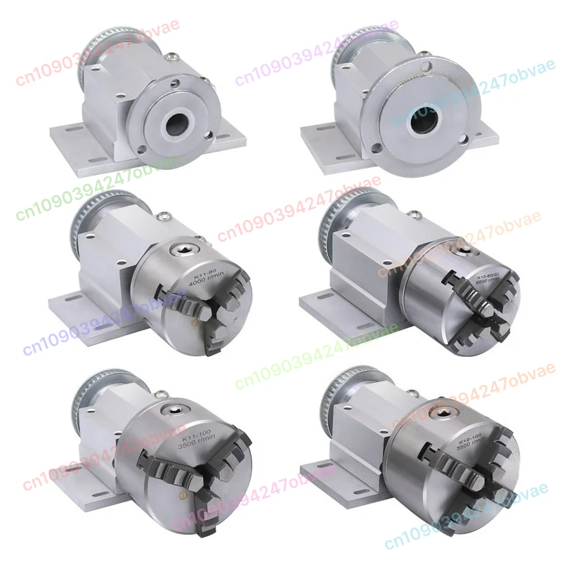 Micro lathe chuck spindle assembly 80 four-jaw woodworking DIY bead machine 100 three-jaw self-centering through hole chuck
Micro lathe chuck spindle assembly 80 four-jaw woodworking DIY bead machine 100 three-jaw self-centering through hole chuck