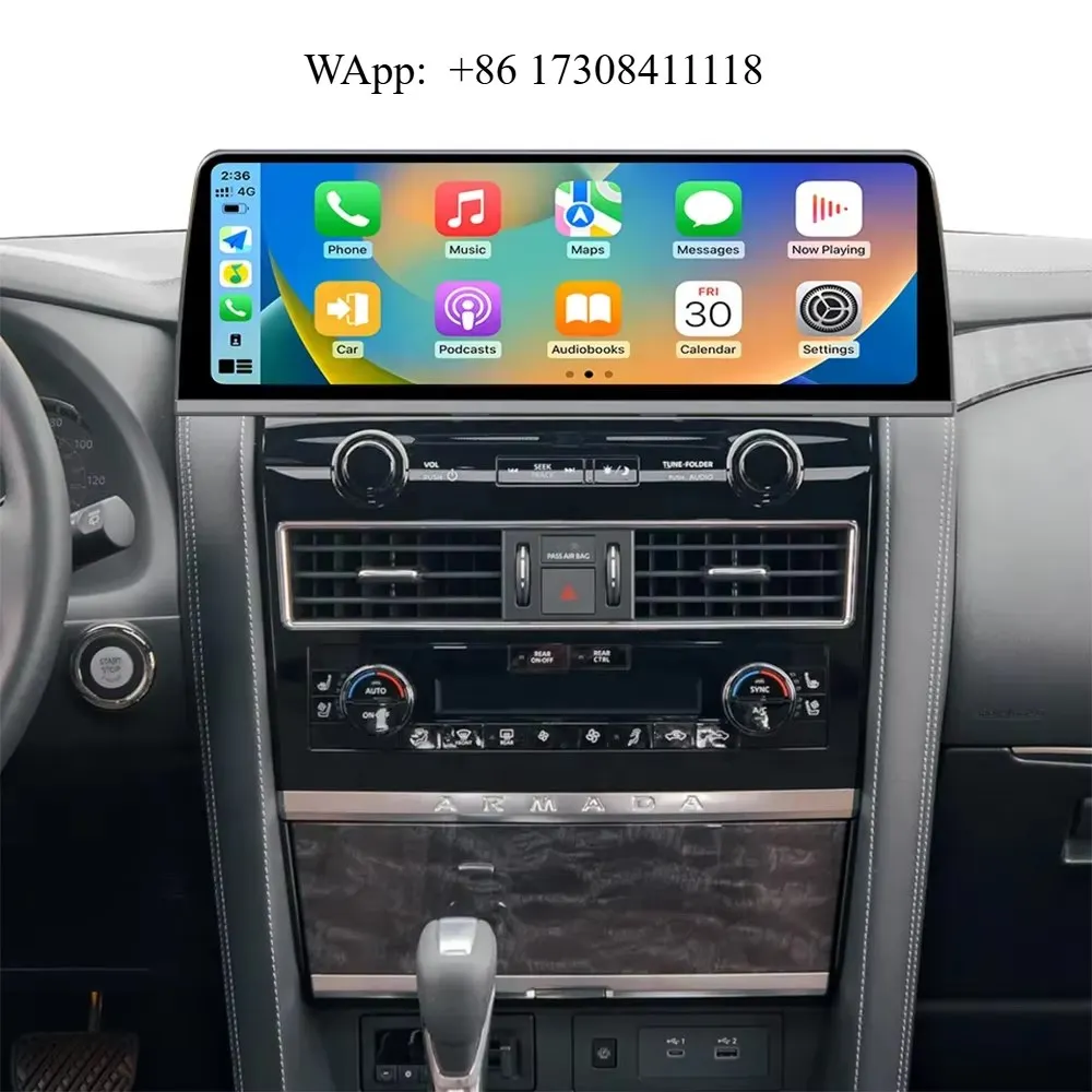 RoadNavi 16.2'' Android 12 Car Radio Multimedia Player for Patrol Y62 QX80 Upgrade 2023 Wireless Charging Carplay 4G 360
RoadNavi 16.2'' Android 12 Car Radio Multimedia Player for Patrol Y62 QX80 Upgrade 2023 Wireless Charging Carplay 4G 360