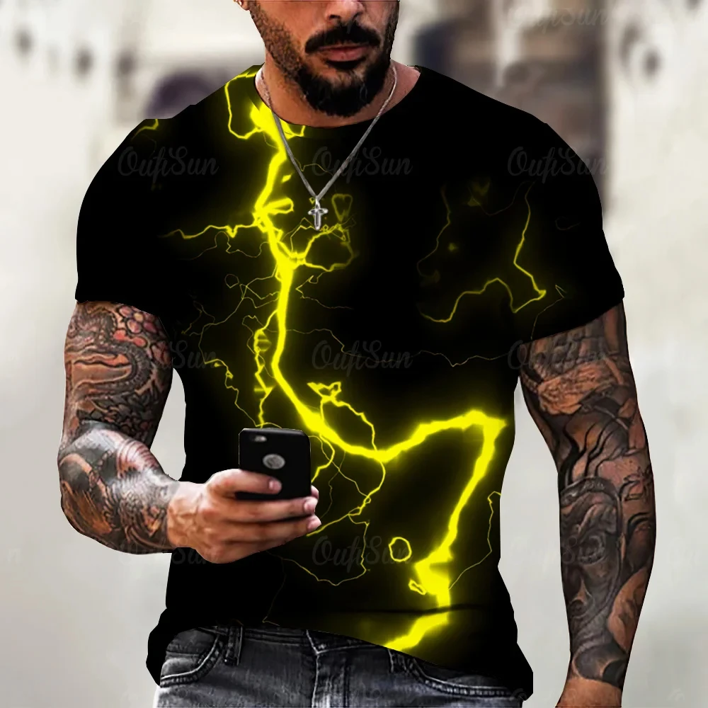 Trendy Hot Items Men's 3D Rayo Printed T-shirt Fun Short Sleeved Shirt Casual Fashionable Personalized Summer Novelty Menswear
Trendy Hot Items Men's 3D Rayo Printed T-shirt Fun Short Sleeved Shirt Casual Fashionable Personalized Summer Novelty Menswear