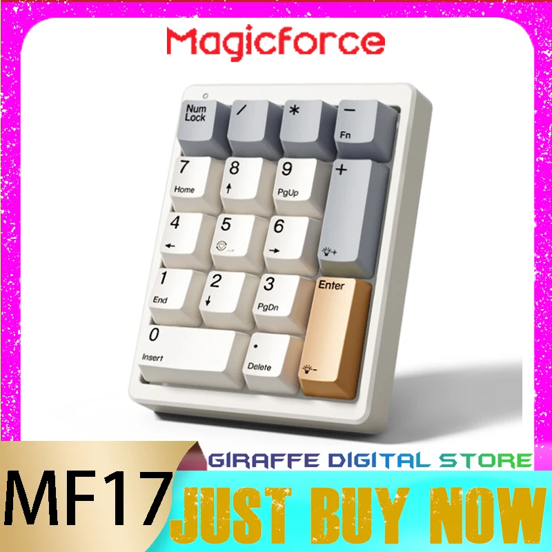 Magicforce Mf17 механическая клавиатура с небольшой задержкой RGB Проводная мини-клавиатура ПК Аксессуары для геймеров офисные подарки
Magicforce Mf17 механическая клавиатура с небольшой задержкой RGB Проводная мини-клавиатура ПК Аксессуары для геймеров офисные подарки