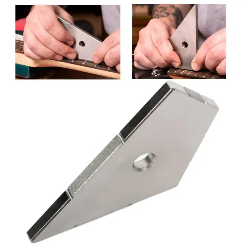 Stainless Steel Guitar Bass Fret Rocker, Guitar Fret Leveling Rocker Tool, Guitar Fret Level Height Measuring Tool for Guitars
Stainless Steel Guitar Bass Fret Rocker, Guitar Fret Leveling Rocker Tool, Guitar Fret Level Height Measuring Tool for Guitars
