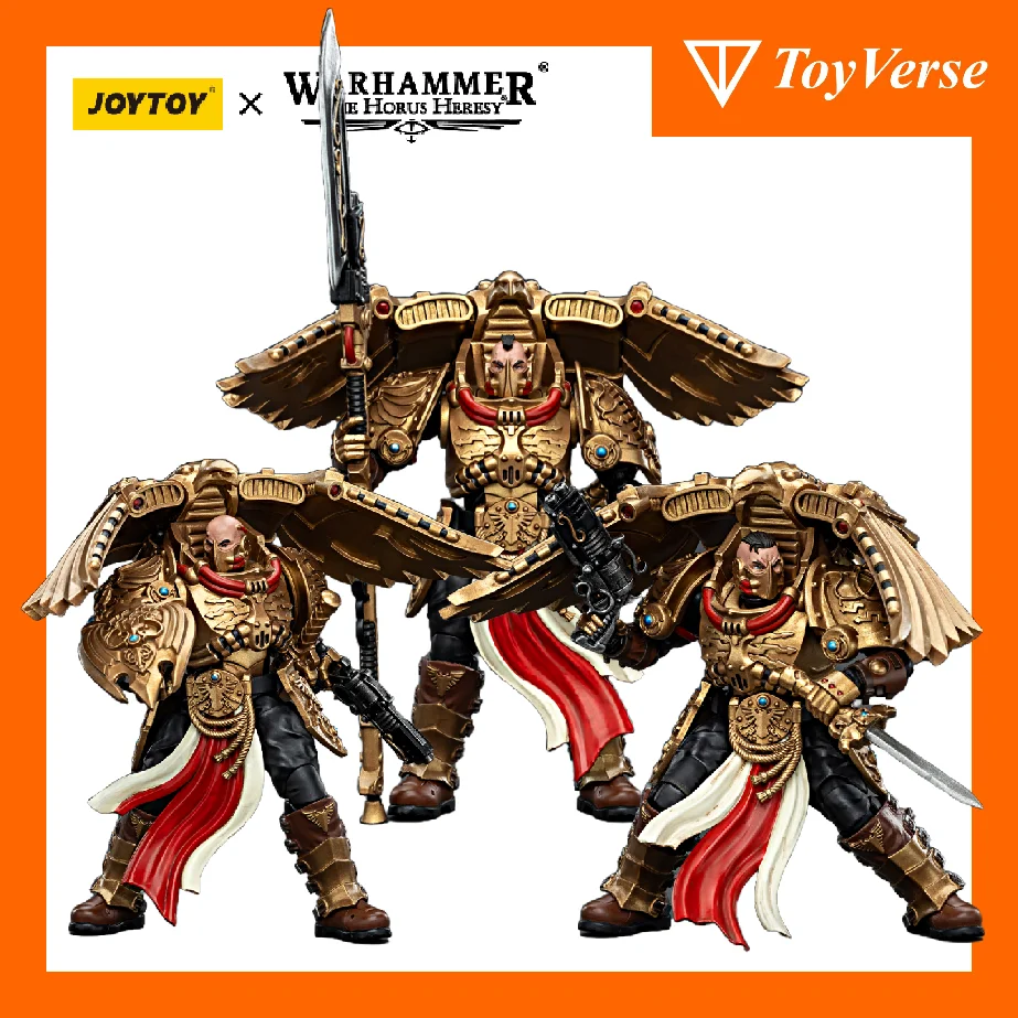 1/18 JOYTOY 30k Toy Figures Legio Custodes Custodian Venatari Squad 3PCS Collection Model Toy
1/18 JOYTOY 30k Toy Figures Legio Custodes Custodian Venatari Squad 3PCS Collection Model Toy