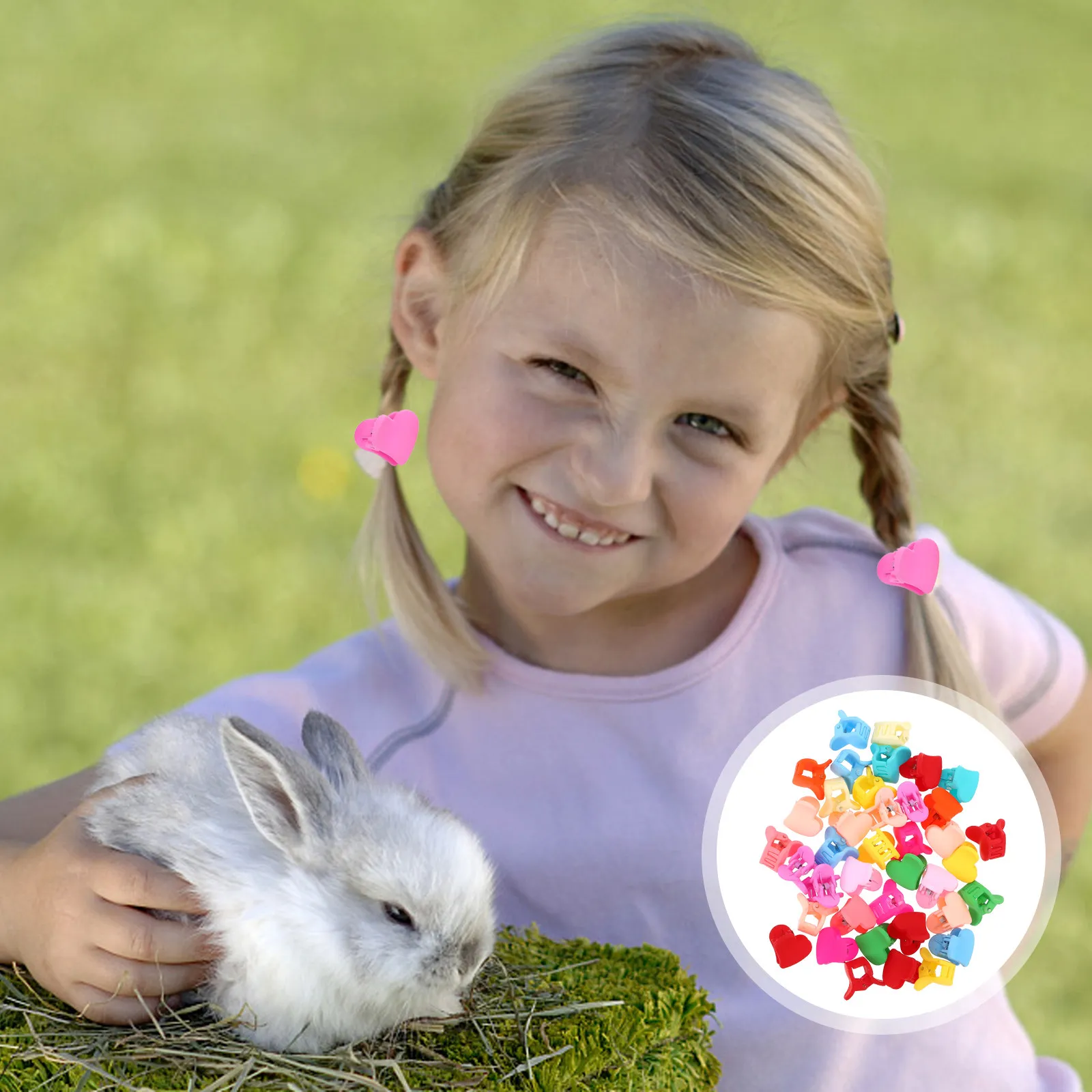 39Pcs Small Hair Claw Clips Kids Heart Shape Plastic Jaw Grip Clips for Toddlers Girls Hair Styling Daily Ornament
39Pcs Small Hair Claw Clips Kids Heart Shape Plastic Jaw Grip Clips for Toddlers Girls Hair Styling Daily Ornament