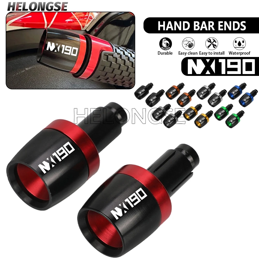 New For Honda NX 190 nx190 2024 2025 2026 NX190 Motorcycle Accessories Nx190 Handlebar Grips Handle grip Ends Plug Slider Caps
New For Honda NX 190 nx190 2024 2025 2026 NX190 Motorcycle Accessories Nx190 Handlebar Grips Handle grip Ends Plug Slider Caps