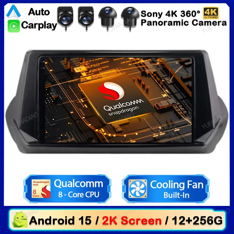 Android 15 Car Radio For Peugeot 2008 208 2019 - 2020 Multimedia Video Player Navigation GPS 4G WIFI Head Unit Carplay Auto QLED
Android 15 Car Radio For Peugeot 2008 208 2019 - 2020 Multimedia Video Player Navigation GPS 4G WIFI Head Unit Carplay Auto QLED