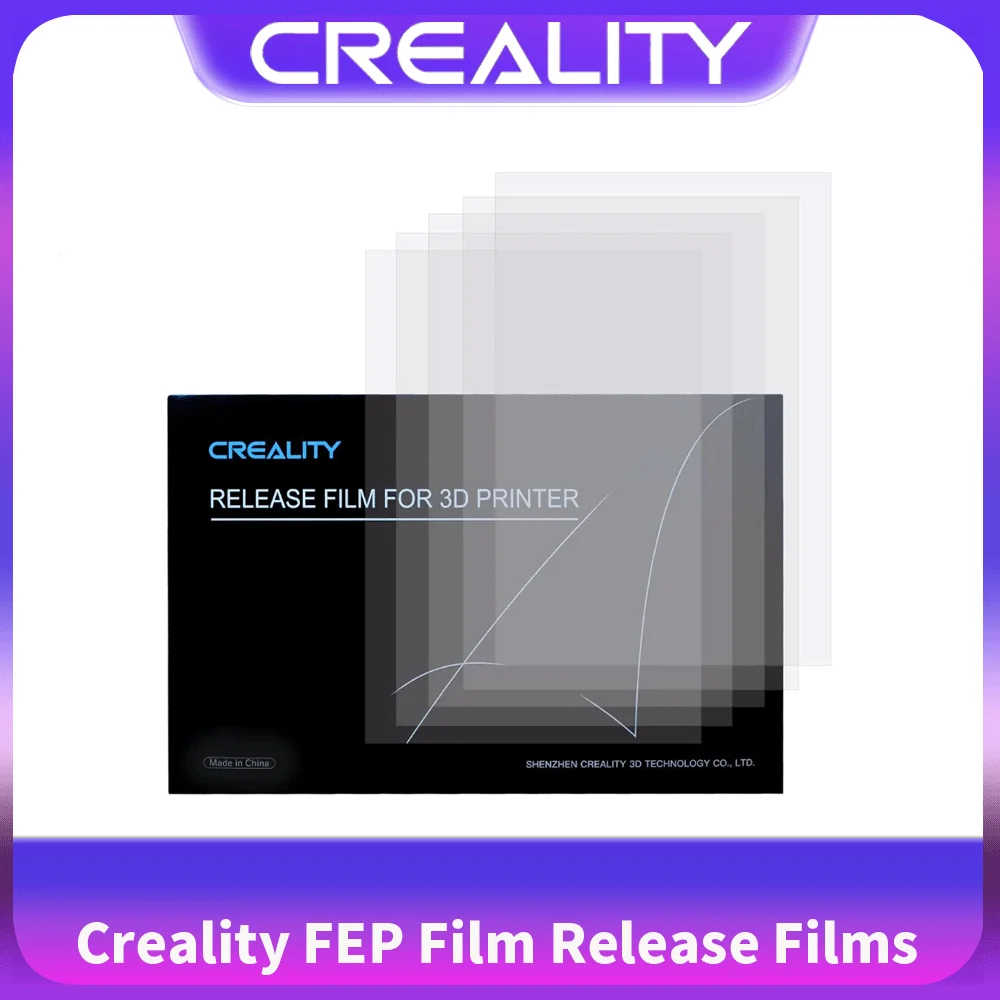 Creality 3D 5PCS FEP Film Halot Mage Release Films for HALOT MAGE/ MAGE Pro Other 10Inch LCD SLA DLP 3D Printer 286x198x0.15mm
Creality 3D 5PCS FEP Film Halot Mage Release Films for HALOT MAGE/ MAGE Pro Other 10Inch LCD SLA DLP 3D Printer 286x198x0.15mm