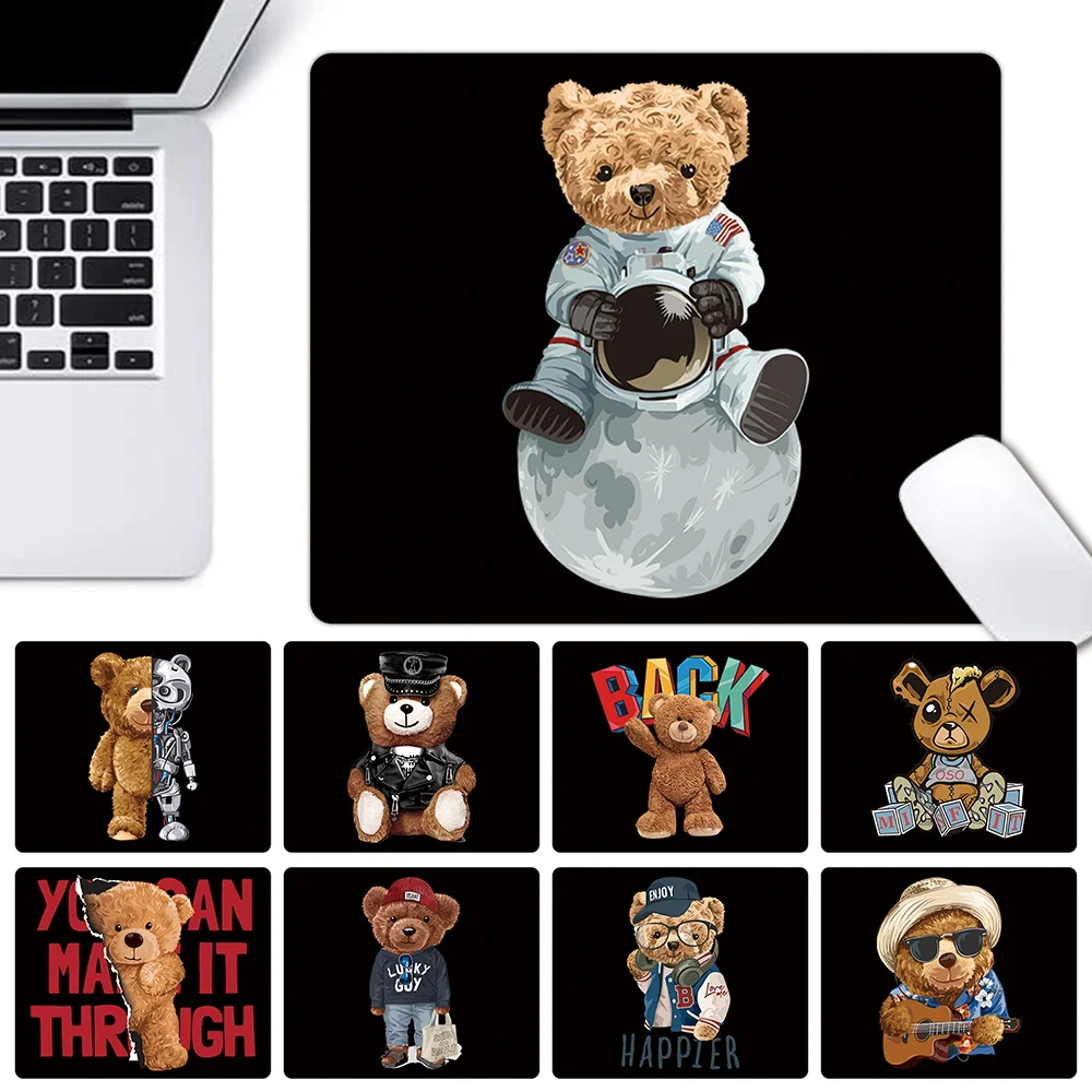 Fashion Gaming Mouse Pad Computer MousePad Cute Bear Series Universal Laptop Desktop Desk Mat with Office/home Mice Cushion
Fashion Gaming Mouse Pad Computer MousePad Cute Bear Series Universal Laptop Desktop Desk Mat with Office/home Mice Cushion