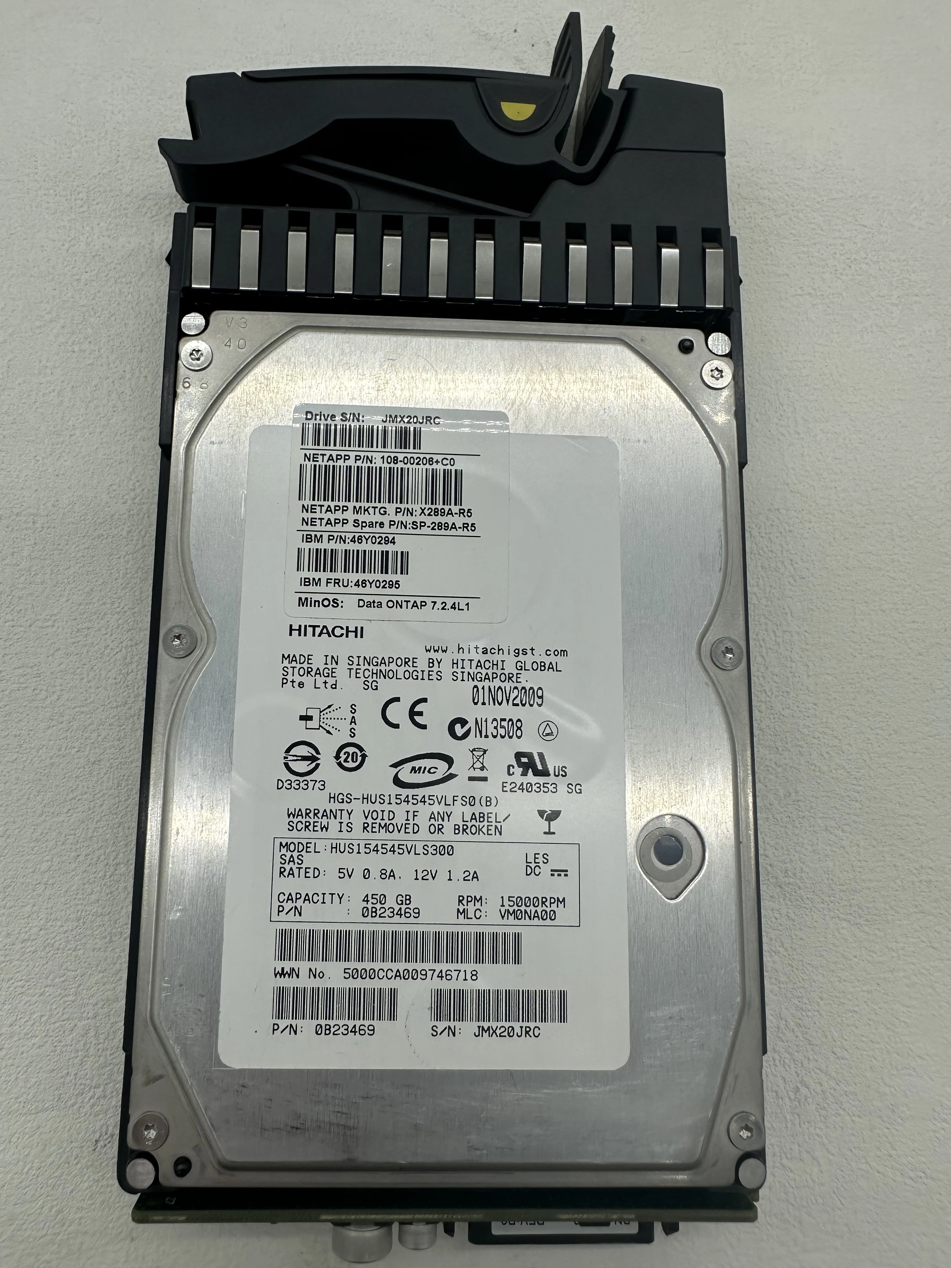 46Y0294 - 450GB 15K SAS HDD Second-Hand
46Y0294 - 450GB 15K SAS HDD Second-Hand