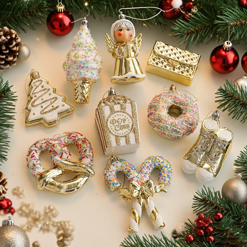 Christmas Tree Hanging Gold Ornament Angel Pendant Xmas Tree Hanging Ornament Navidad Decoration for Home 2025 New Year Gift
Christmas Tree Hanging Gold Ornament Angel Pendant Xmas Tree Hanging Ornament Navidad Decoration for Home 2025 New Year Gift