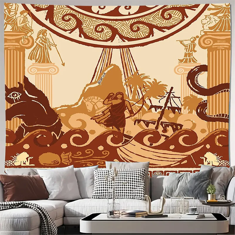 Древний египетский настенный гобелен, домашний декор, искусство фараона, винтажный медуза, мифологический фон, готический разделитель для комнаты, эстетическая стена Hangi
Древний египетский настенный гобелен, домашний декор, искусство фараона, винтажный медуза, мифологический фон, готический разделитель для комнаты, эстетическая стена Hangi