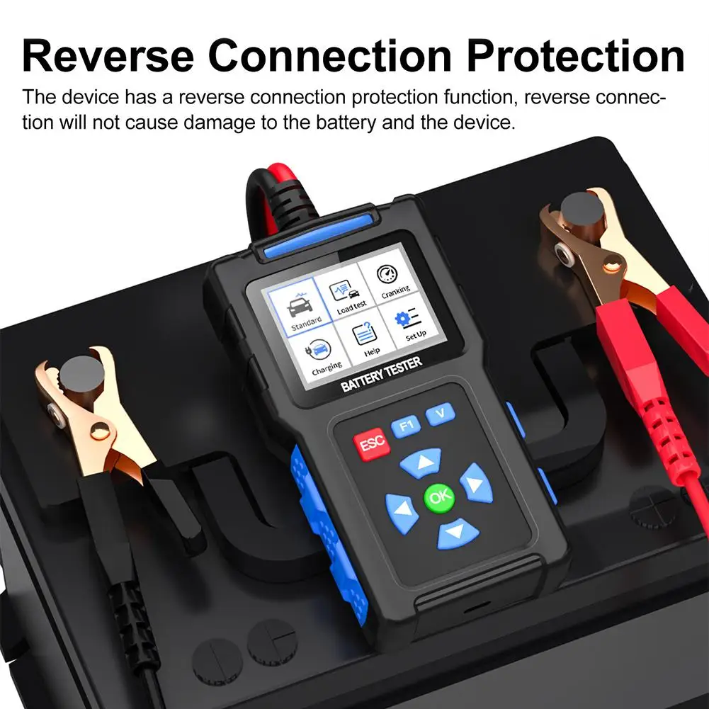 TopDiag BT300 Car Motorcycle Battery Tester Analyzer Cranking 20 2000 12V Test Test Charger Auto Tool Vehicle to CCA 24V T9G2
TopDiag BT300 Car Motorcycle Battery Tester Analyzer Cranking 20 2000 12V Test Test Charger Auto Tool Vehicle to CCA 24V T9G2