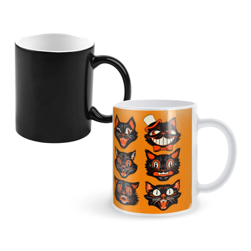 Retro Halloween Black CatsCoffee Mugs And Mug Creative Color Change Tea Cup Ceramic Milk Cups Novelty Gifts
Retro Halloween Black CatsCoffee Mugs And Mug Creative Color Change Tea Cup Ceramic Milk Cups Novelty Gifts