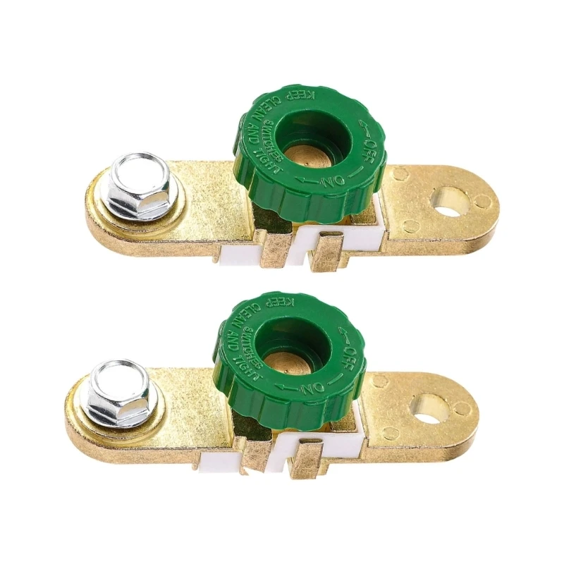 02DE 2Pcs Heavy Duty Battery Terminal Disconnect Switches For Long Term Storage And Electrical System Safety Easy Installation
02DE 2Pcs Heavy Duty Battery Terminal Disconnect Switches For Long Term Storage And Electrical System Safety Easy Installation