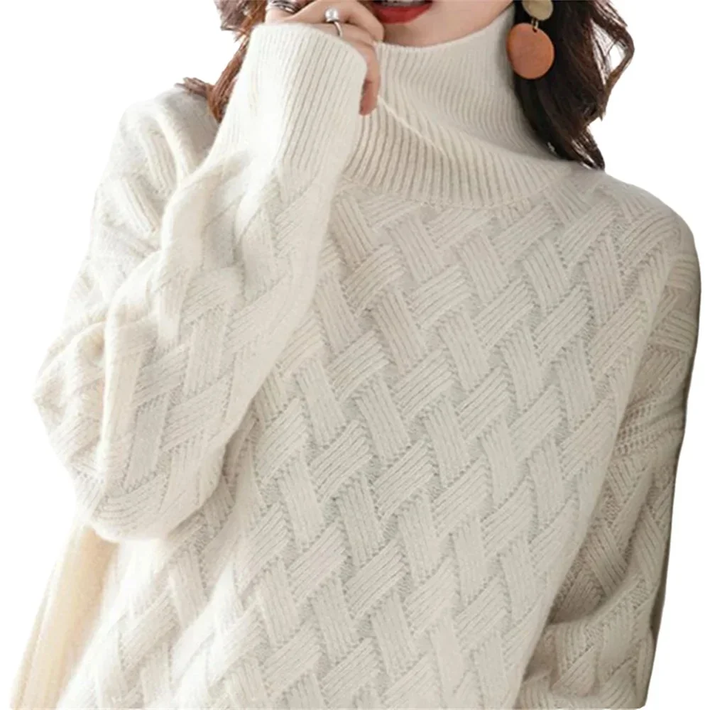 New Women Loose Sweater Winter Casual Cashmere Oversized Thick Sweater Pullovers Korean Fashion Female Long Sleeve Base Clothes
New Women Loose Sweater Winter Casual Cashmere Oversized Thick Sweater Pullovers Korean Fashion Female Long Sleeve Base Clothes