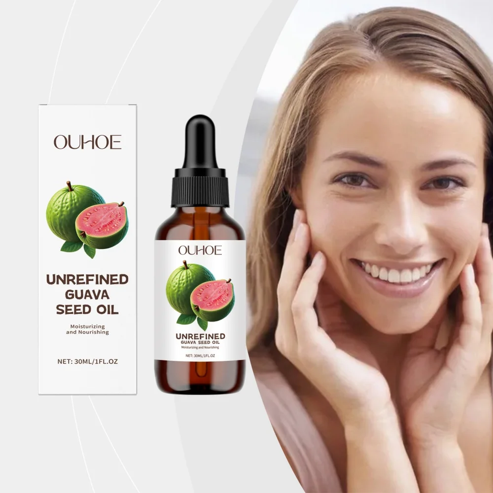Natural Guava Seed Oil Soothing Massage Oil For Skin And Hair Moisturizing Oil For Radiant Skin & Improved Dryness,30ml
Natural Guava Seed Oil Soothing Massage Oil For Skin And Hair Moisturizing Oil For Radiant Skin & Improved Dryness,30ml