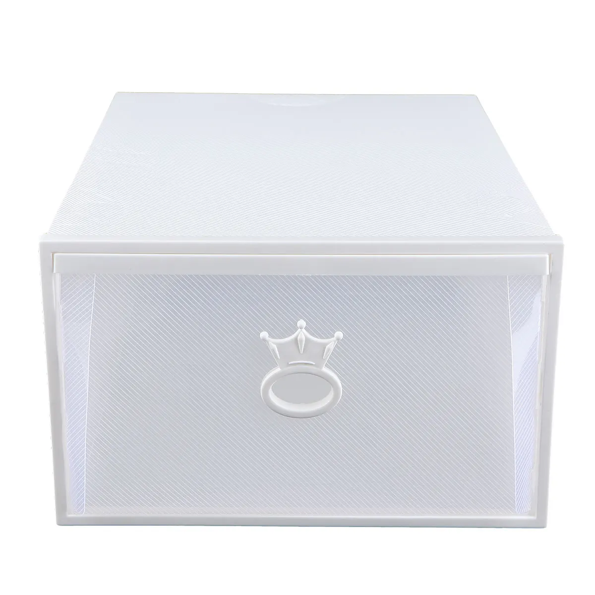 Foldable Drawer Type Shoe Box Storage Container White Plastic Thickened Transparent Shoe Organizer Home Storage 
Foldable Drawer Type Shoe Box Storage Container White Plastic Thickened Transparent Shoe Organizer Home Storage