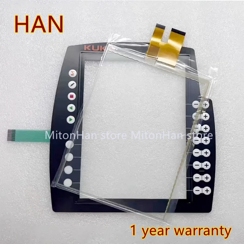 For KUKA KRC4 KRC5 SmartPAD-2 Robo Teaching Box 00-291-556 Touch Panel Screen Glass Digitizer Membrane Keypad
For KUKA KRC4 KRC5 SmartPAD-2 Robo Teaching Box 00-291-556 Touch Panel Screen Glass Digitizer Membrane Keypad