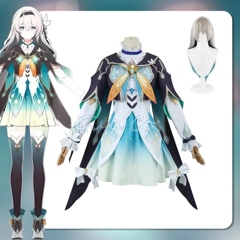 Firefly Cosplay Costume Honkai Star Rail Carnival Uniform Wig Anime Halloween Costumes Men Game Character Outfits
Firefly Cosplay Costume Honkai Star Rail Carnival Uniform Wig Anime Halloween Costumes Men Game Character Outfits