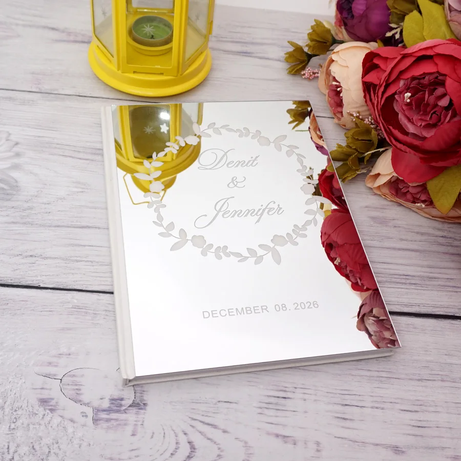 Custom Acrylic Mirror Rustic Wedding Guest Book Personalized Name and Date Birthday Party Wedding Gifts for Bride&Groom
Custom Acrylic Mirror Rustic Wedding Guest Book Personalized Name and Date Birthday Party Wedding Gifts for Bride&Groom