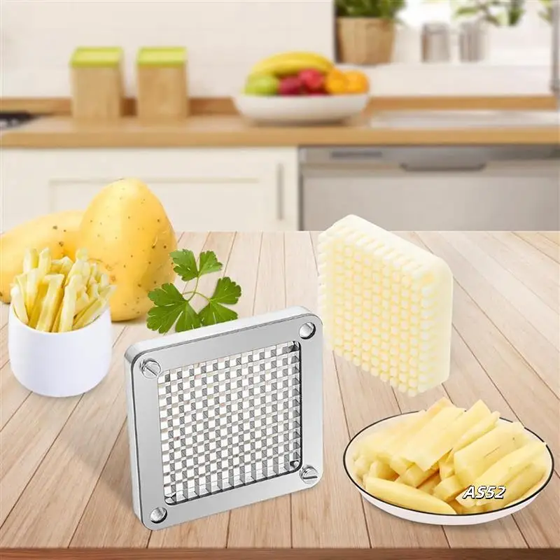 Replacement French Fry Cutter Blade, 1/4Inch Chopper Blade With Stainless Steel Blade And Pusher Block, Chopper Dicer
Replacement French Fry Cutter Blade, 1/4Inch Chopper Blade With Stainless Steel Blade And Pusher Block, Chopper Dicer