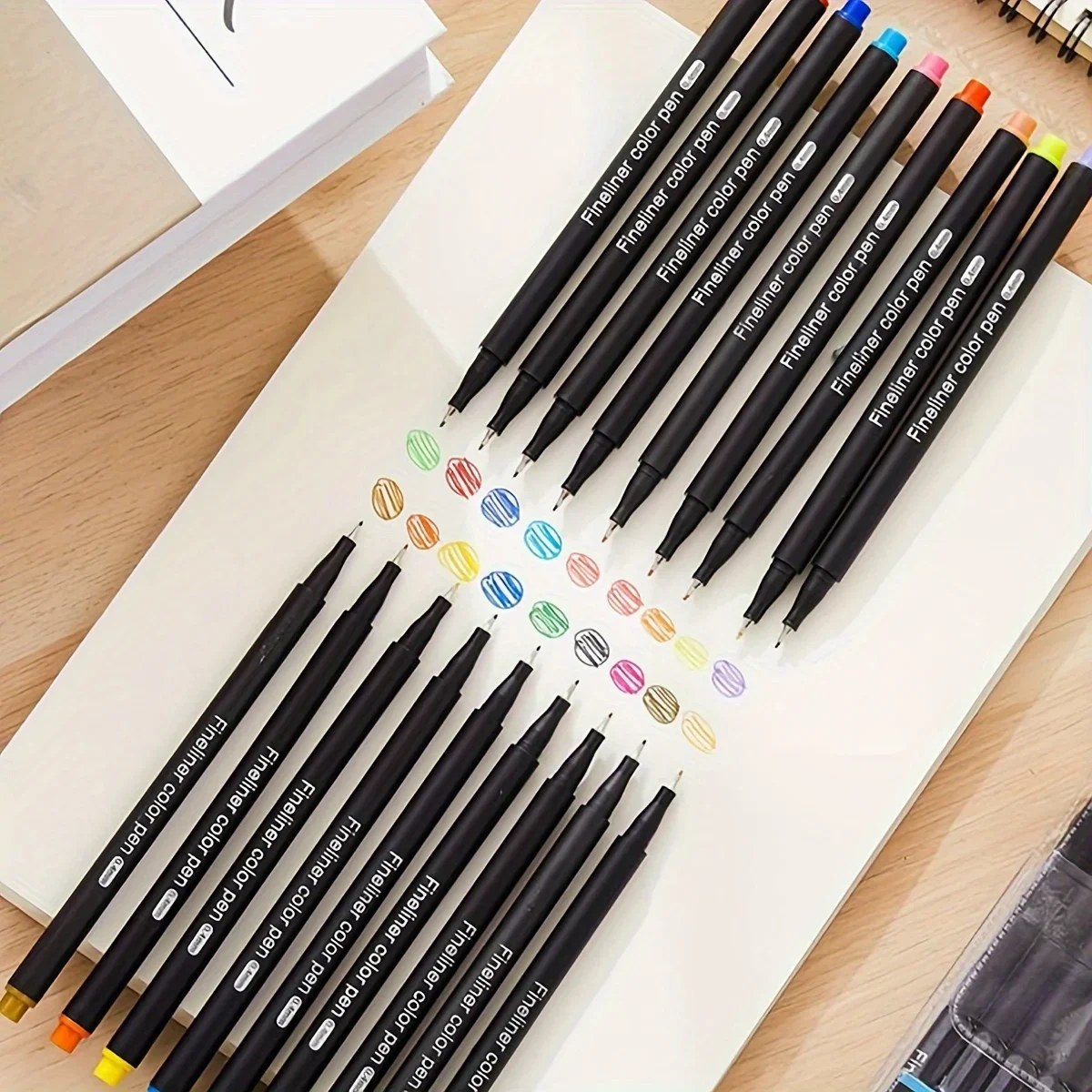 Water-Based Colored Needle Tube Pen Set 12/24 Colors with Tracing Hook Markers for Watercolor Painting
Water-Based Colored Needle Tube Pen Set 12/24 Colors with Tracing Hook Markers for Watercolor Painting