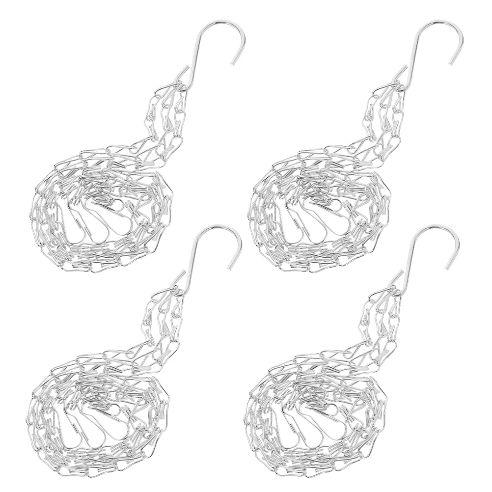 4PCS Flower Pot Hanging Chain Planter Chains White Triple Chain Durable RustResistant AdjustableHeight Metal Basket Chains S
4PCS Flower Pot Hanging Chain Planter Chains White Triple Chain Durable RustResistant AdjustableHeight Metal Basket Chains S