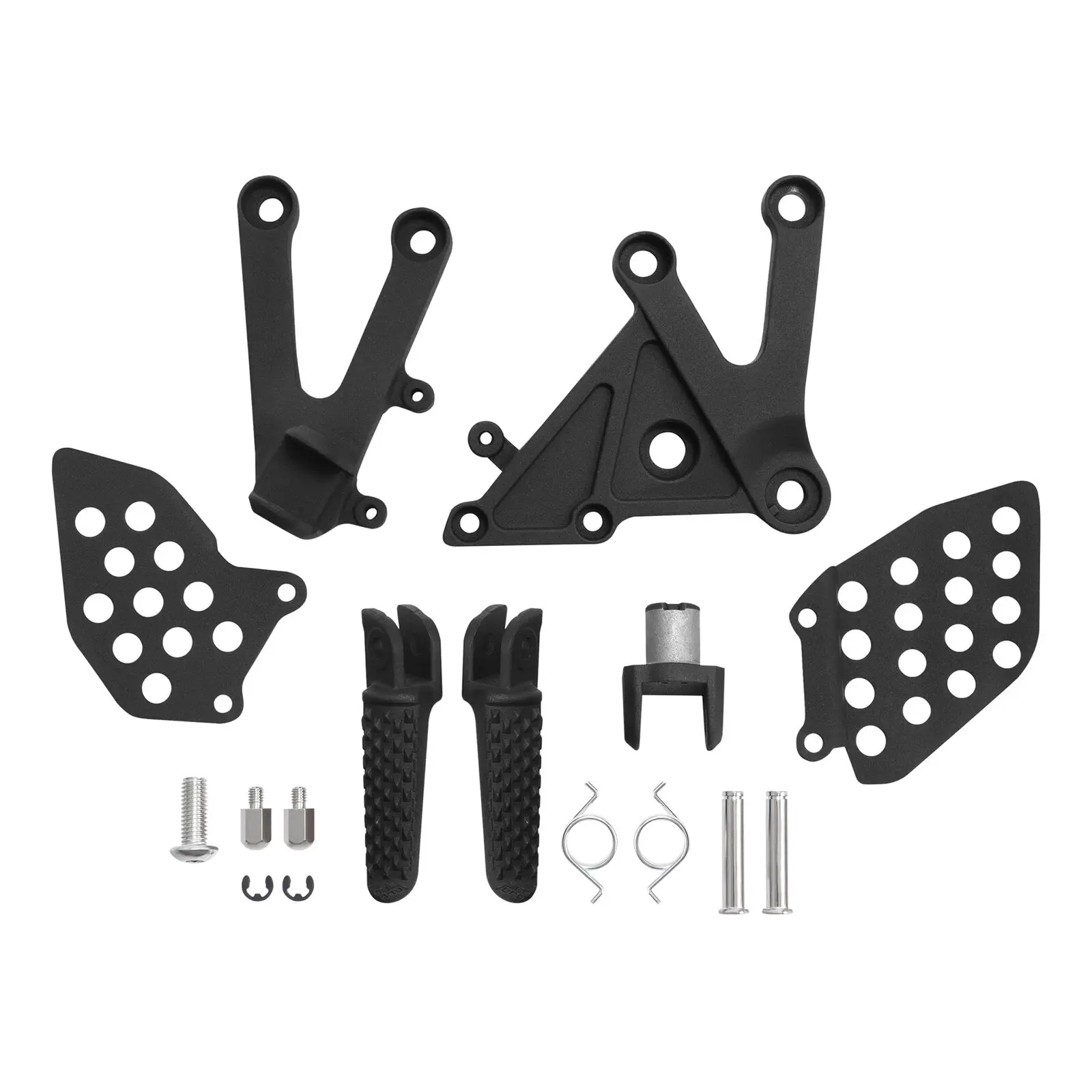 Motorcycle Front Rider Footrest Footpegs Bracket Set For Honda CBR 600RR 2003-2006
Motorcycle Front Rider Footrest Footpegs Bracket Set For Honda CBR 600RR 2003-2006