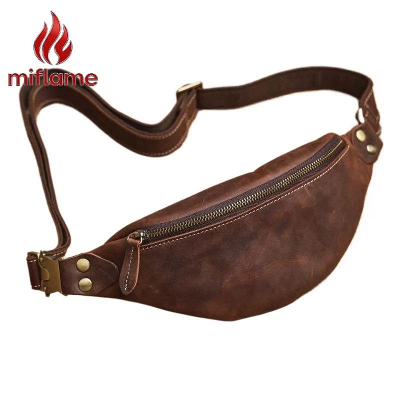 Men's Chest Bag Genuine Leather Luxury Multifunctional Purse Handbag Crazy Horse Top Grain Cowhide Casual Fashion Sport Trendy
Men's Chest Bag Genuine Leather Luxury Multifunctional Purse Handbag Crazy Horse Top Grain Cowhide Casual Fashion Sport Trendy