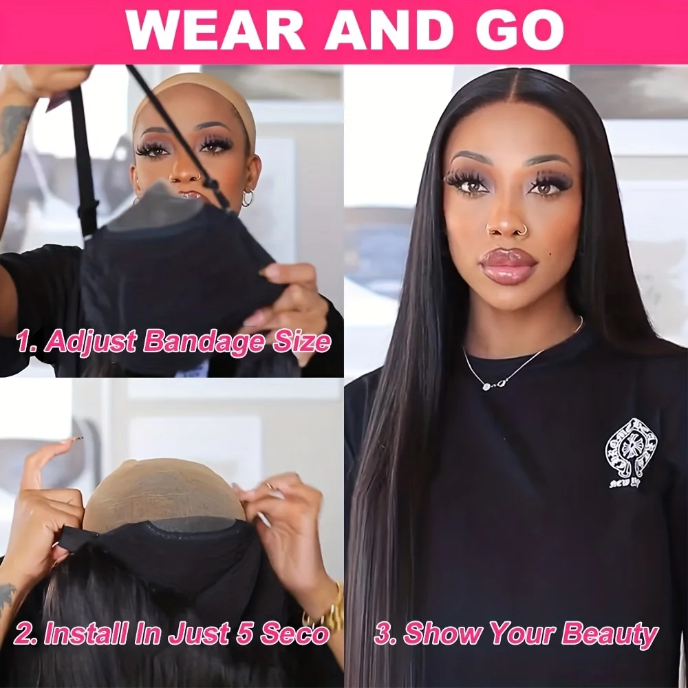 Wear And Go Glueless Human Hair Wigs Preplucked Brazilian Straight Frontal Human Hair Wigs 18 20 22 Inch Ready To Wear
Wear And Go Glueless Human Hair Wigs Preplucked Brazilian Straight Frontal Human Hair Wigs 18 20 22 Inch Ready To Wear