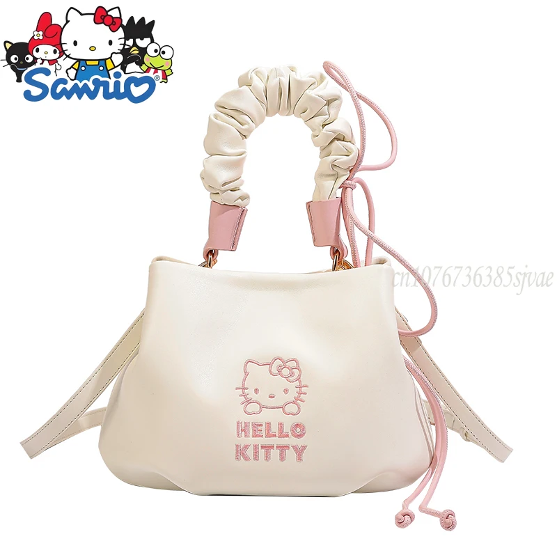Sanrio Hello Kitty New Mini Women's Shoulder Bag Luxury Brand Original Women's Handbag Cartoon Fashion Pleated Messenger Bag
Sanrio Hello Kitty New Mini Women's Shoulder Bag Luxury Brand Original Women's Handbag Cartoon Fashion Pleated Messenger Bag