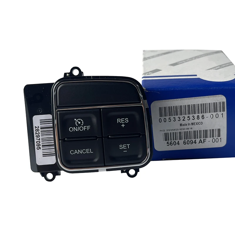 Новый оригинальный переключатель управления круиз-контролем OEM 56046094AF для 2011-2018 JEEP Grand Cherokee Compass Wrangler JK
Новый оригинальный переключатель управления круиз-контролем OEM 56046094AF для 2011-2018 JEEP Grand Cherokee Compass Wrangler JK