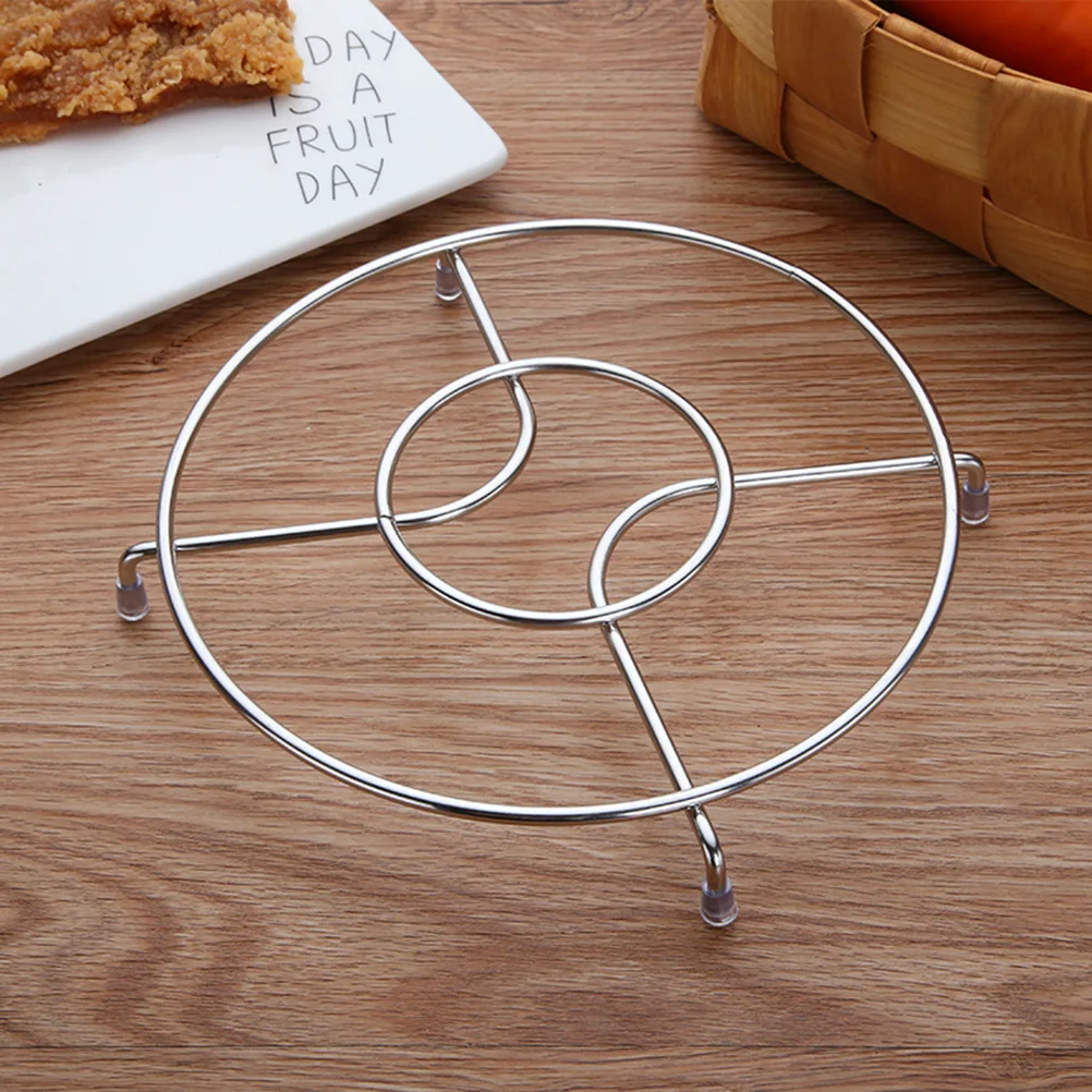 Stainless Steel Steamer Rack Stand Steaming Cooling Rack Non-Rust Stable 3-Leg Multi-Use Kitchen Storage Organizer
Stainless Steel Steamer Rack Stand Steaming Cooling Rack Non-Rust Stable 3-Leg Multi-Use Kitchen Storage Organizer