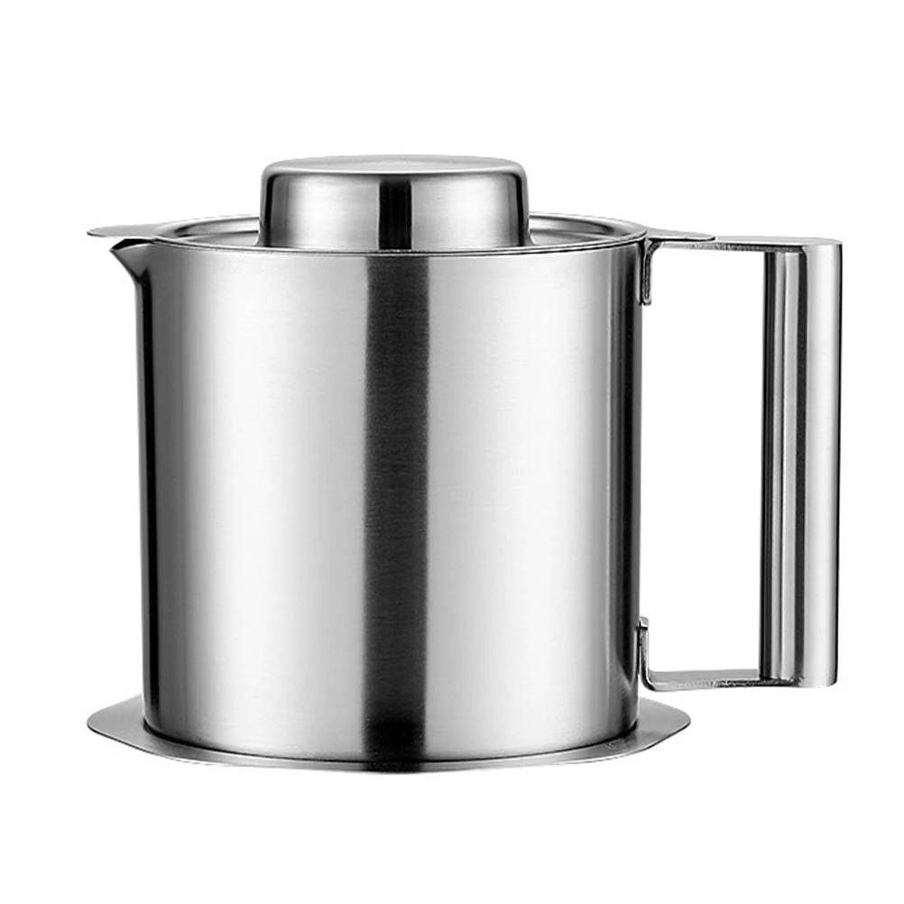 Stainless Steel Oil Storage Tank Dispenser Bottle Kitchen Gadgets Container Can Strainer Sauce Chili Anti Scald Slip Tray
Stainless Steel Oil Storage Tank Dispenser Bottle Kitchen Gadgets Container Can Strainer Sauce Chili Anti Scald Slip Tray