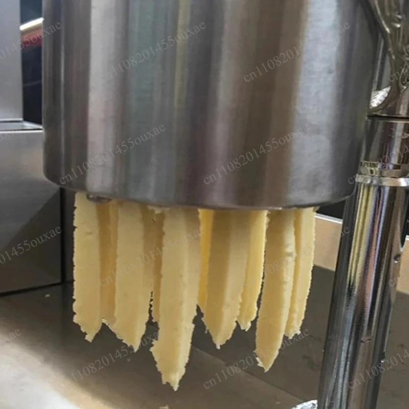 Stainless Steel Super Long French Fries Making Machine Footlong Mashed Potato Chip Extruder Device
Stainless Steel Super Long French Fries Making Machine Footlong Mashed Potato Chip Extruder Device